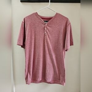 Retrofit Men’s Pink Shirt – Size Large – Cotton Casual Wear